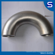 Asme b16.9 Cotovelo de tubo de aço de 180 graus 3 polegadas 304 cotovelo